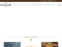 Tablet Screenshot of favarger.com